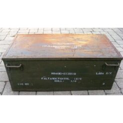 Schwedische Transportkiste Holz S33 oliv 110 x 64 40 cm gebraucht ABHOLUNG - Abbildung 2